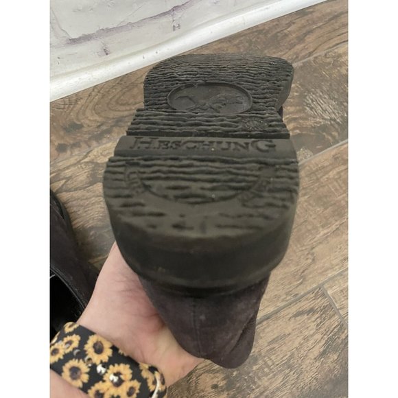 Heschung Genet Desert Brown Chuka Suede Dress Boots UK Size 7.5 US size 9 - Picture 9 of 14